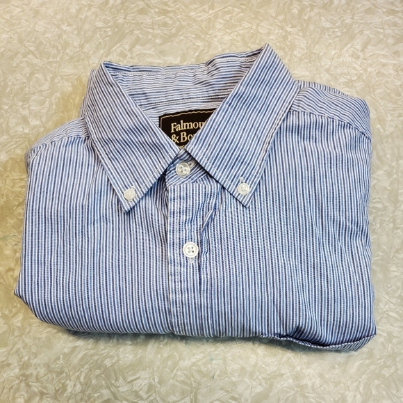 🤴👔 Falmouth & Bourne Men's Medium Dress Shirt - Picture 16 of 16